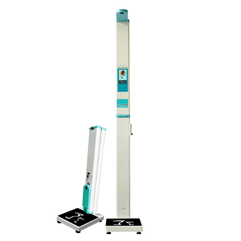 SH-300GT Ultrasonic Height Weight Balance bmi Scale with Coin Acceptor for Clinic