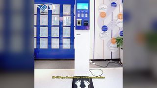 500-kg-Höhenwaage mit Drucker und Kartenzahlung