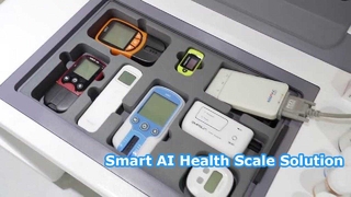 SH-T17 Multifunktionaler Gesundheitscheck-Kiosk