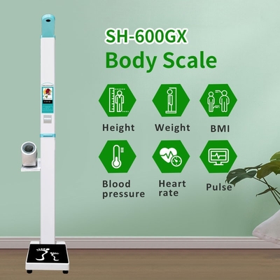 BMI Weighing Scale With Height Measurement Blood Pressure Testing AC110V