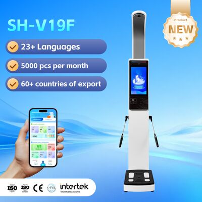 Body BMI Measuring and Human Body element Detection Body Composition Analyzer With Printer Fat Analyzing Machine