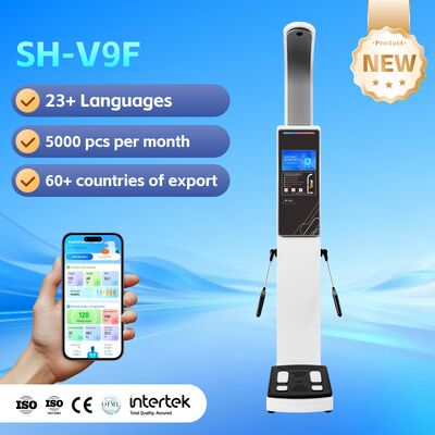 Smart Height Weight 3D Body Composition Analyzer Scale High Accuracy Commercial Use AI Technology