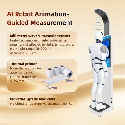 Body BMI Scale Height and Weight Machine