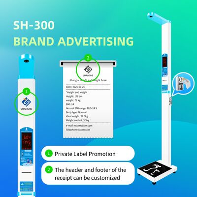 Coin Operated Health Body Scale with Height Weight Bmi Weighing for Pharmacy Clinic