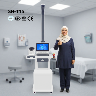 Medical Health Kiosk Blood Pressure Health Checkup Kiosk Interactive Self-service Health Kiosk