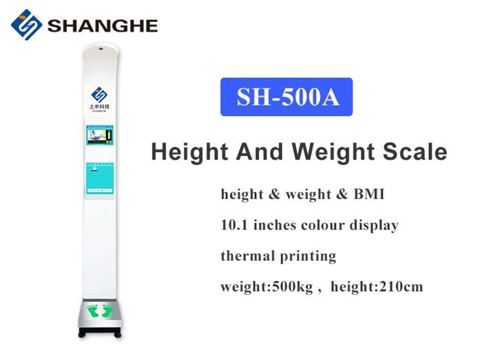 Digital Weight Height Measuring Scale With Printer Electronic Balance
