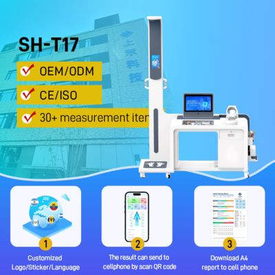 Hochwertiger medizinischer Kiosk zur Selbstbedienung, intelligenter Erkennungskiosk, multifunktionale All-in-One-Gesundheitsdiagnose