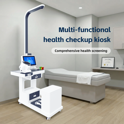 Medizinische Gesundheitskiosk Blutdruck Gesundheitscheck-Kiosk Interaktiver Self-Service Gesundheitskiosk